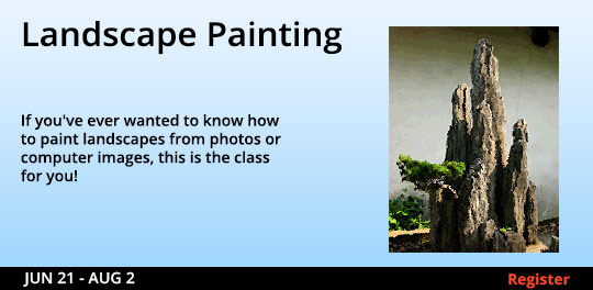 Landscape Painting, 6/21/2022-8/2/2022 