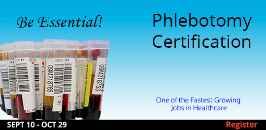 Phlebotomy Certification, 09/10/2022 - 10/29/2022 